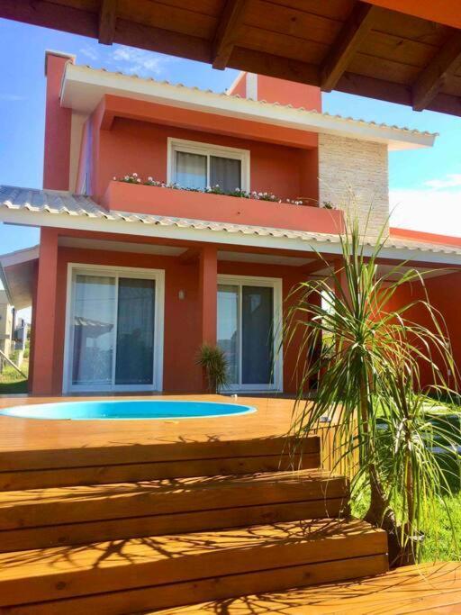 Casa Em Garopaba - Piscina - Forno Para Pizza - Ar Condicionado - 3 Quartos Экстерьер фото